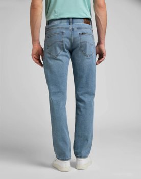 LEE STRAIGHT FIT XM MĘSKIE SPODNIE JEANSOWE FIELD BLUE L71WVTAG