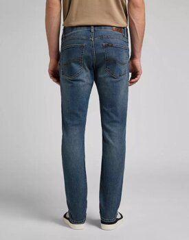 LEE Skinny Fit XM MĘSKIE SPODNIE JEANSOWE BLUE PRODIGY L71XTGAB