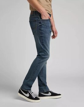 LEE Skinny Fit XM MĘSKIE SPODNIE JEANSOWE BLUE PRODIGY L71XTGAB