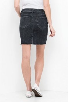 LEE Skirt AV DAMSKA SPÓDNICA JEANSOWA BLACK STONE L38JRGAV