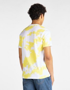 LEE TIE DYE TEE MĘSKI T-SHIRT REGULAR FIT SUNBURST L61GFENN