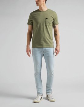 LEE ULTIMATE POCKET TEE MĘSKI T-SHIRT KOSZULKA BRINDLE GREEN L66JWTUA