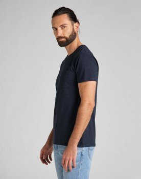 LEE ULTIMATE POCKET TEE MĘSKI T-SHIRT NAVY L66JWT35