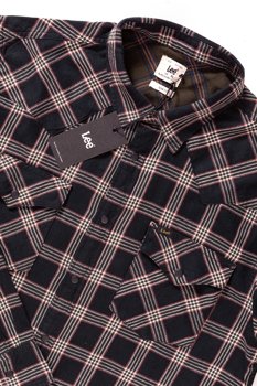 LEE WESTERN SHIRT BLACK SLIM FIT