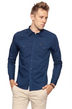 LEE WESTERN SHIRT DEEP INDIGO L644IBPSS