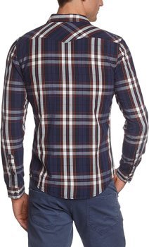 LEE WESTERN SHIRT NAVY L643PF35