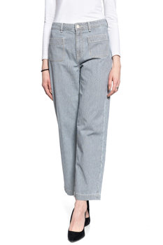 LEE WIDE LEG DAMSKIE SPODNIE JEANSOWE L30YIWLX