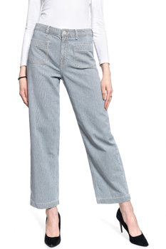 LEE WIDE LEG DAMSKIE SPODNIE JEANSOWE L30YIWLX