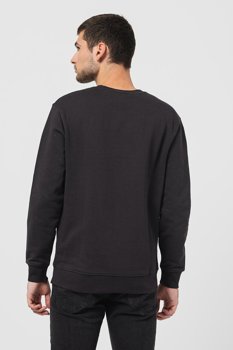 LEE WOBBLY SWS MĘSKA BLUZA LOGO WASHED BLACK L81MRYON