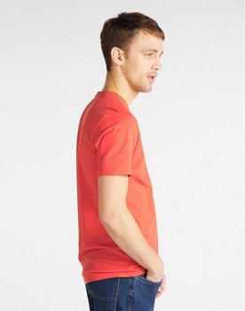 LEE WORKWEAR TEE MĘSKI T-SHIRT RELAXED FIT POPPY RED L60BFENH