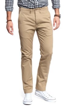 LEVI’S 502 TRUE CHINO MĘSKIE SPODNIE MATERIAŁOWE CHINO BEIGE 521630000