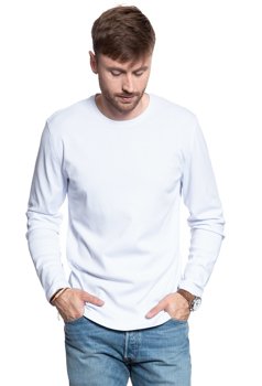 LONGSLEEVE MUSTANG crew neck basic general White 1006810 2045