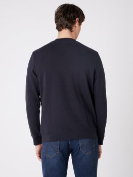 MĘSKA BLUZA WRANGLER EXPLORER SWEAT DARK NAVY W6D0HYXAE