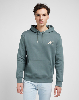 MĘSKA BLUZA Z KAPTUREM LEE CORE HOODIE SUMMIT 112351146