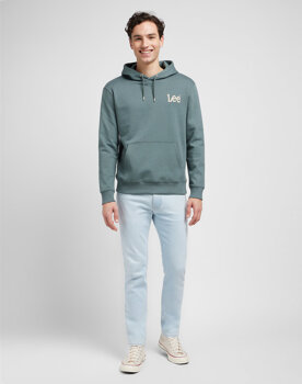 MĘSKA BLUZA Z KAPTUREM LEE CORE HOODIE SUMMIT 112351146