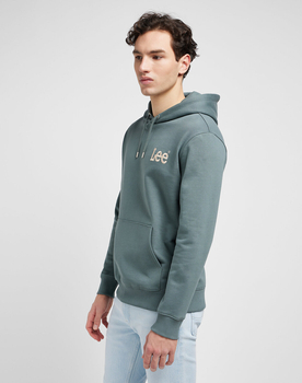 MĘSKA BLUZA Z KAPTUREM LEE CORE HOODIE SUMMIT 112351146