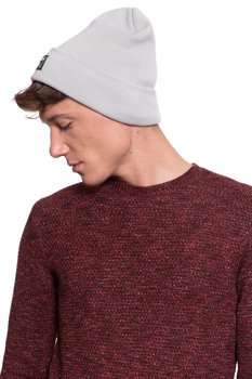 MĘSKA CZAPKA ZIMOWA WRANGLER BASIC BEANIE GLACIER GRAY W0U0UHM01