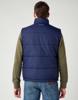 MĘSKA KAMIZELKA WRANGLER THE VEST NAVY W4D8WR114