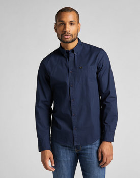 MĘSKA KOSZULA LEE BUTTON DOWN REGULAR FIT NAVY L880JK35