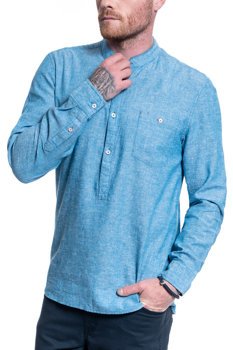 MĘSKA KOSZULA MATERIAŁOWA MUSTANG CASPER LINEN SHIRT 1009583 5320