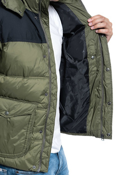 MĘSKA KURTKA ZIMOWA LEE PUFFER JACKET OLIVE GREEN L86NSZNX