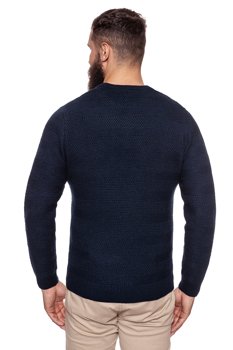 MĘSKI SWETER LEE WOOL STRUCTURE CREW SKY CAPTAIN L84XAEHY