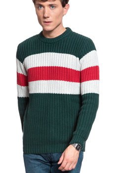 MĘSKI SWETER WRANGLER CHUNKY KNIT PINE W8A7PCG01