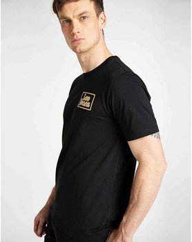 MĘSKI T-SHIRT LEE JEANS TEE REGULAR FIT BLACK L65LFE01