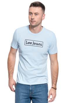 MĘSKI T-SHIRT LEE LEE JEANS TEE SKY BLUE L65LFENR