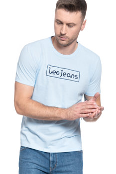 MĘSKI T-SHIRT LEE LEE JEANS TEE SKY BLUE L65LFENR