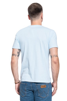 MĘSKI T-SHIRT LEE LEE JEANS TEE SKY BLUE L65LFENR