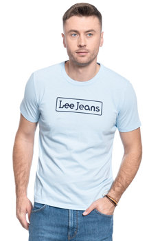 MĘSKI T-SHIRT LEE LEE JEANS TEE SKY BLUE L65LFENR