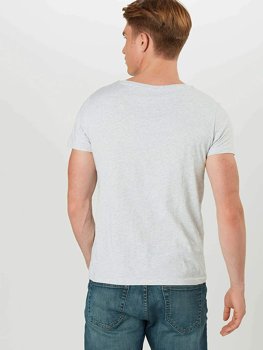 MĘSKI T-SHIRT LEE LEE POCKET TEE SHARP GREY MELE L65YBC03