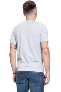 MĘSKI T-SHIRT LEE TONAL LOGO TEE SHARP GREY MELE L65OFE03