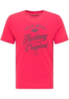 MĘSKI T-SHIRT MUSTANG ALEX C PRINT TANGO RED 1009039 7202