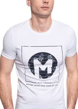 MĘSKI T-SHIRT MUSTANG Aaron C Print 1009910 2045