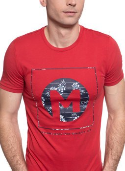 MĘSKI T-SHIRT MUSTANG Aaron C Print 1009910 8347