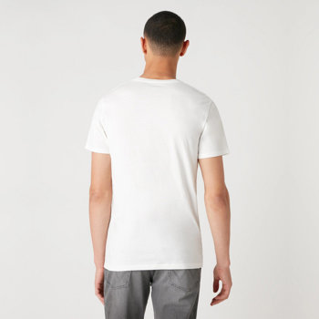 MĘSKI T-SHIRT WRANGLER SS 1947 TEE VINTAGE WHITE W7AUD3X1Y