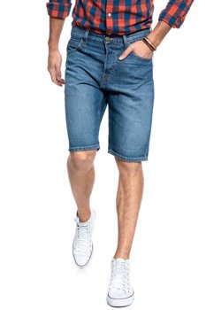 MĘSKIE SPODENKI JEANSOWE LEE 5 POCKET SHORT RIGID MID L73ELJWG