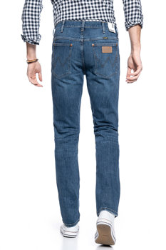 MĘSKIE SPODNIE JEANSOWE WRANGLER 11MWZ SLIM DARK TRACE W1MZXG13R