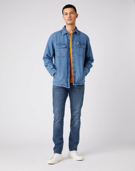 MĘSKIE SPODNIE JEANSOWE WRANGLER BRYSON DARK EROSION W14XX3664