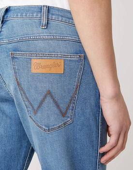 MĘSKIE SPODNIE JEANSOWE WRANGLER GREENSBORO HEMPTOWN W15QC427P