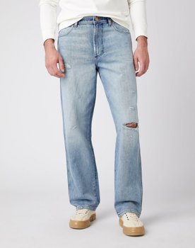 MĘSKIE SPODNIE JEANSOWE WRANGLER REDDING DUST UP BLUE W16XY1383