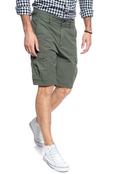 MĘSKIE SZORTY MATERIAŁOWE LEE FATIGUE SHORTS KHAKI L73BCJ14