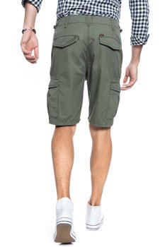 MĘSKIE SZORTY MATERIAŁOWE LEE FATIGUE SHORTS KHAKI L73BCJ14