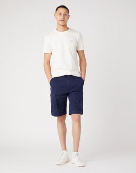 MĘSKIE SZORTY MATERIAŁOWE WRANGLER CASEY CARGO SHORTS LAKEPORT BLUE W1C350B08