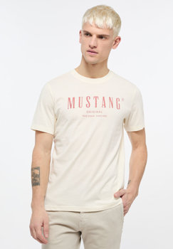 MUSTANG ALEX C PRINT MĘSKI T-SHIRT KOSZULKA LOGO NADRUK PRISTINE 1013802 8001