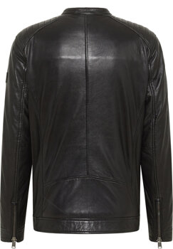 MUSTANG BIKER JACKET MĘSKA KURTKA SKÓRZANA SKÓRA ELEGANCKA NA ZAMEK MU-M242-157