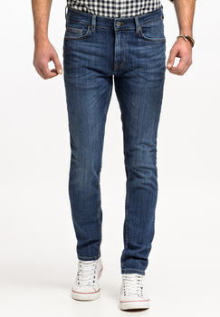 MUSTANG FRISCO SKINNY MĘSKIE SPODNIE JEANSOWE JEANSY DŻINSY DENIM BLUE 1015049 5000 883