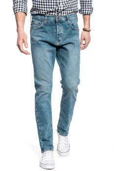 MUSTANG HARLEM MĘSKIE SPODNIE JEANSOWE DENIM BLUE 1010870 5000 414